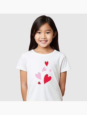 Tshirt Enfant BACK MANY HEARTS