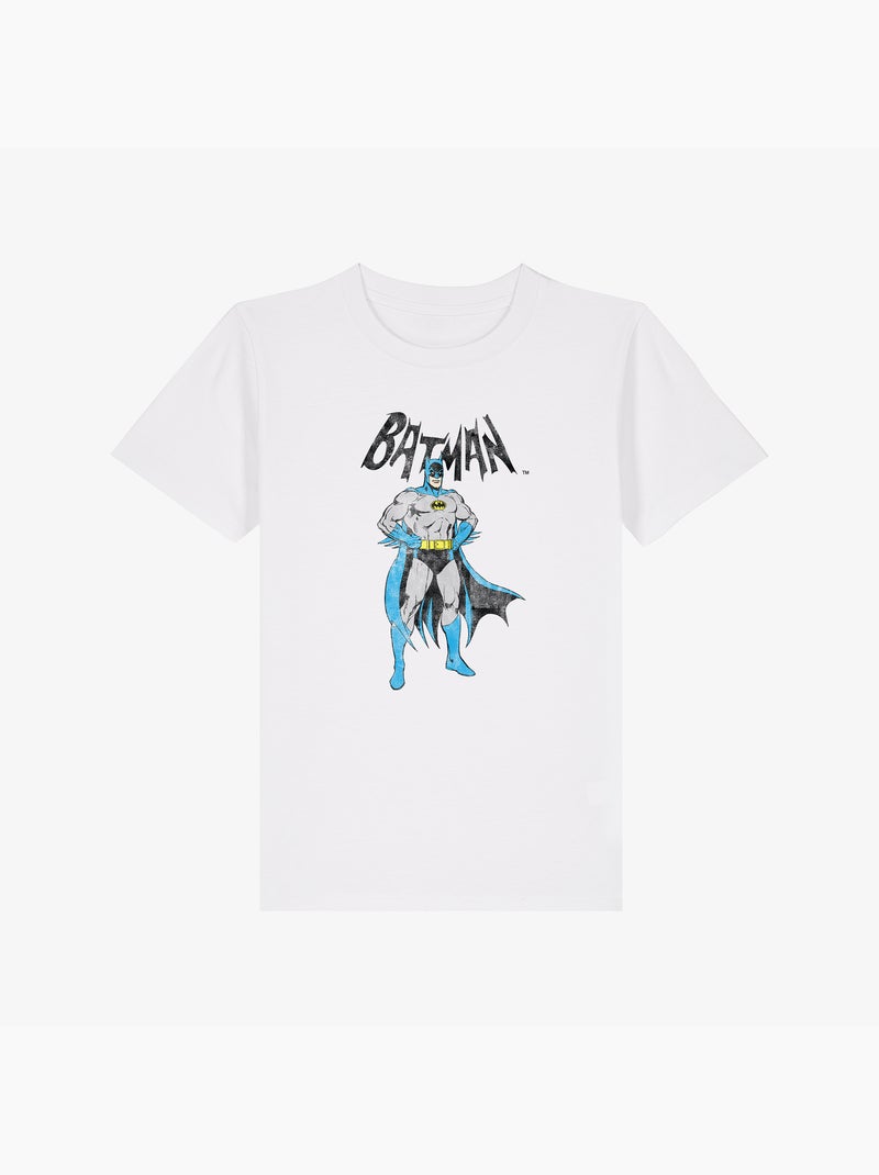 Tshirt Enfant BATMAN GREY & BLUE Blanc - Kiabi