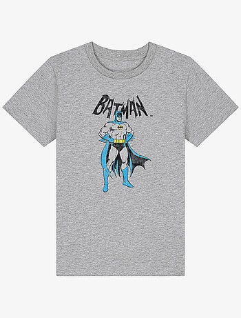 Tshirt Enfant BATMAN GREY & BLUE