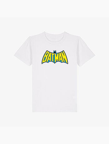 Tshirt Enfant BATMAN LOGO YELLOW BLUE