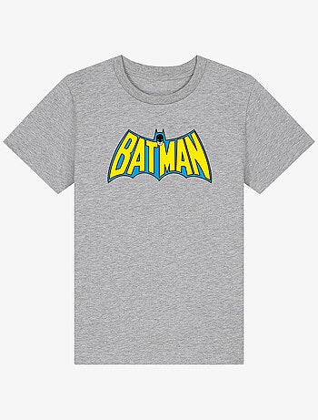 Tshirt Enfant BATMAN LOGO YELLOW BLUE