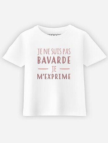 Tshirt Enfant BAVARDE
