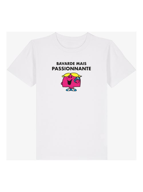 Tshirt Enfant BAVARDE MAIS PASSIONNANTE - Kiabi
