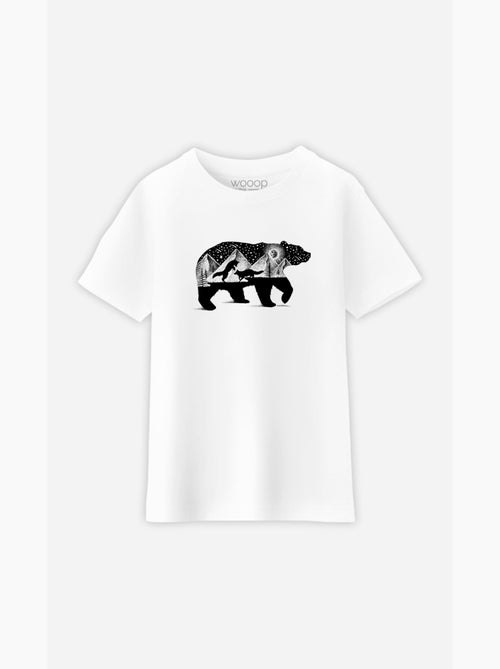 Tshirt Enfant BEAR AND FOXES - Kiabi