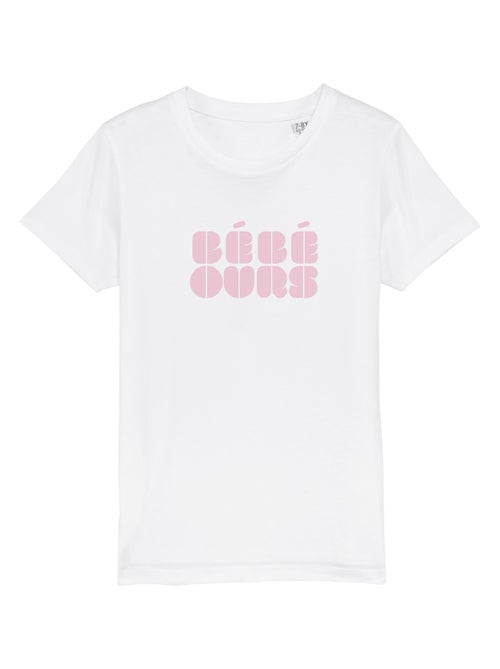 Tshirt Enfant BEBE OURS 2 GIRL - Kiabi