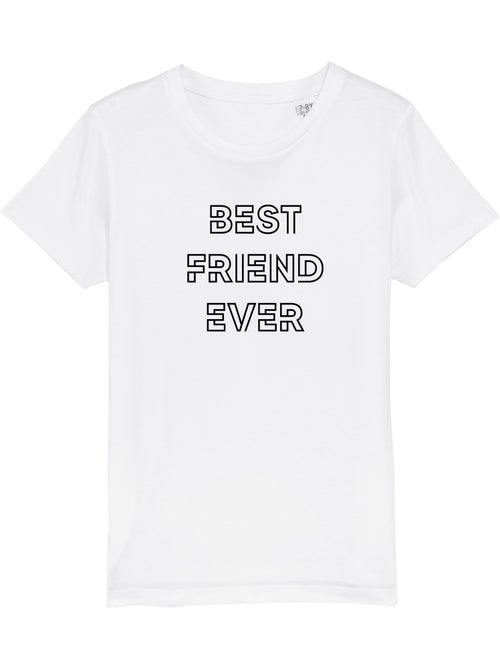 Tshirt Enfant BEST FRIEND EVER - Kiabi