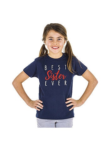 Tshirt Enfant BEST SISTER EVER