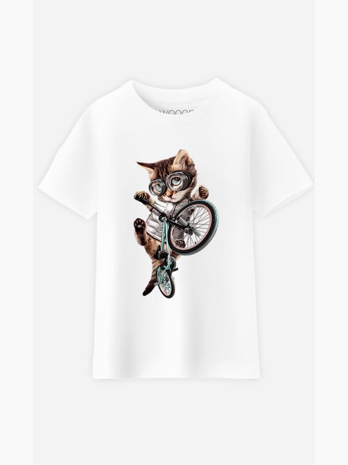 Tshirt Enfant BMX CAT - Kiabi