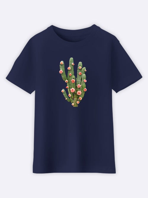 Tshirt Enfant CACTUS AND ROSES - Kiabi