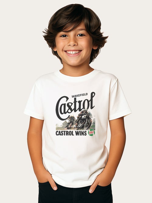 Tshirt Enfant CASTROL WINS - Kiabi
