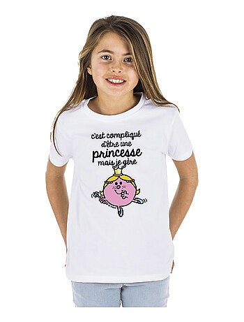 Tshirt Enfant C'EST COMPLIQUÉ D'ÊTRE UNE PRINCESSE