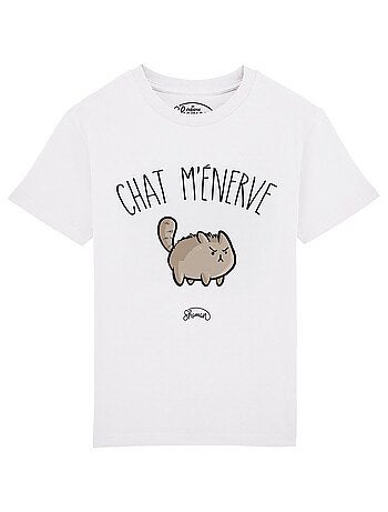 Tshirt Enfant CHAT M'ENERVE