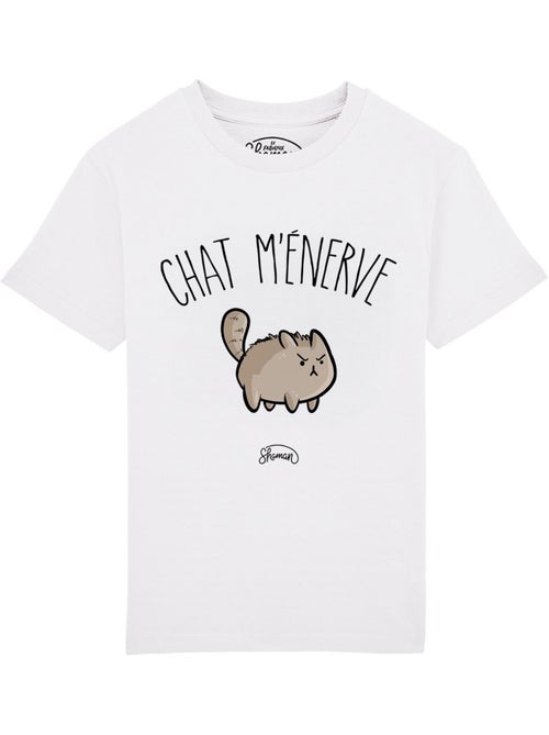 Tshirt Enfant CHAT M'ENERVE - Kiabi
