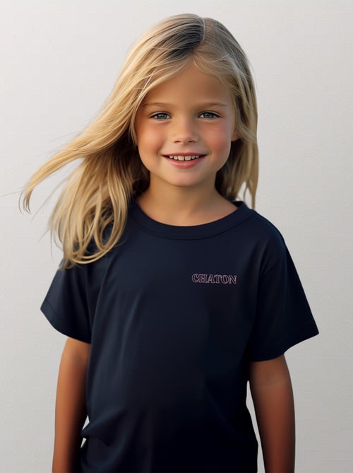 Tshirt Enfant CHATON CŒUR - Kiabi