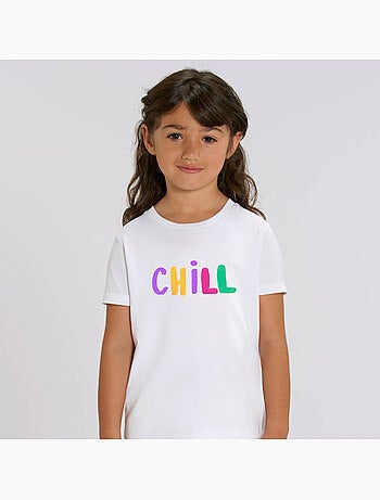 Tshirt Enfant CHILL COLOR