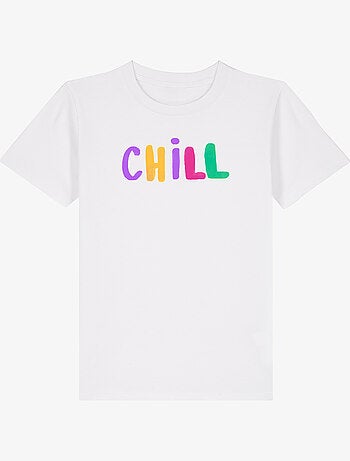 Tshirt Enfant CHILL COLOR