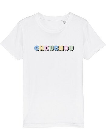 Tshirt Enfant CHOUCHOU FACE COLORE