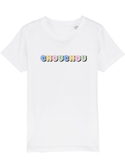 Tshirt Enfant CHOUCHOU FACE COLORE - Kiabi