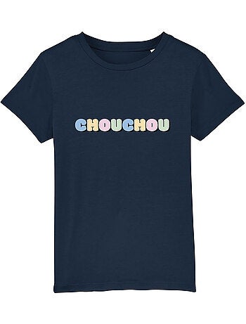 Tshirt Enfant CHOUCHOU FACE COLORE