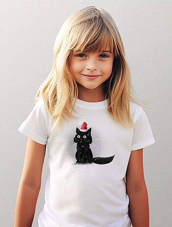 Tshirt Enfant CHRISTMAS CAT