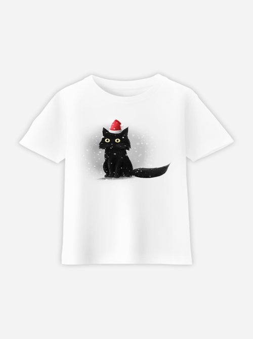 Tshirt Enfant CHRISTMAS CAT - Kiabi Tshirt Enfant CHRISTMAS CAT - Kiabi