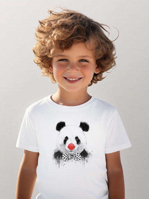 Tshirt Enfant CLOWN PANDA - Kiabi