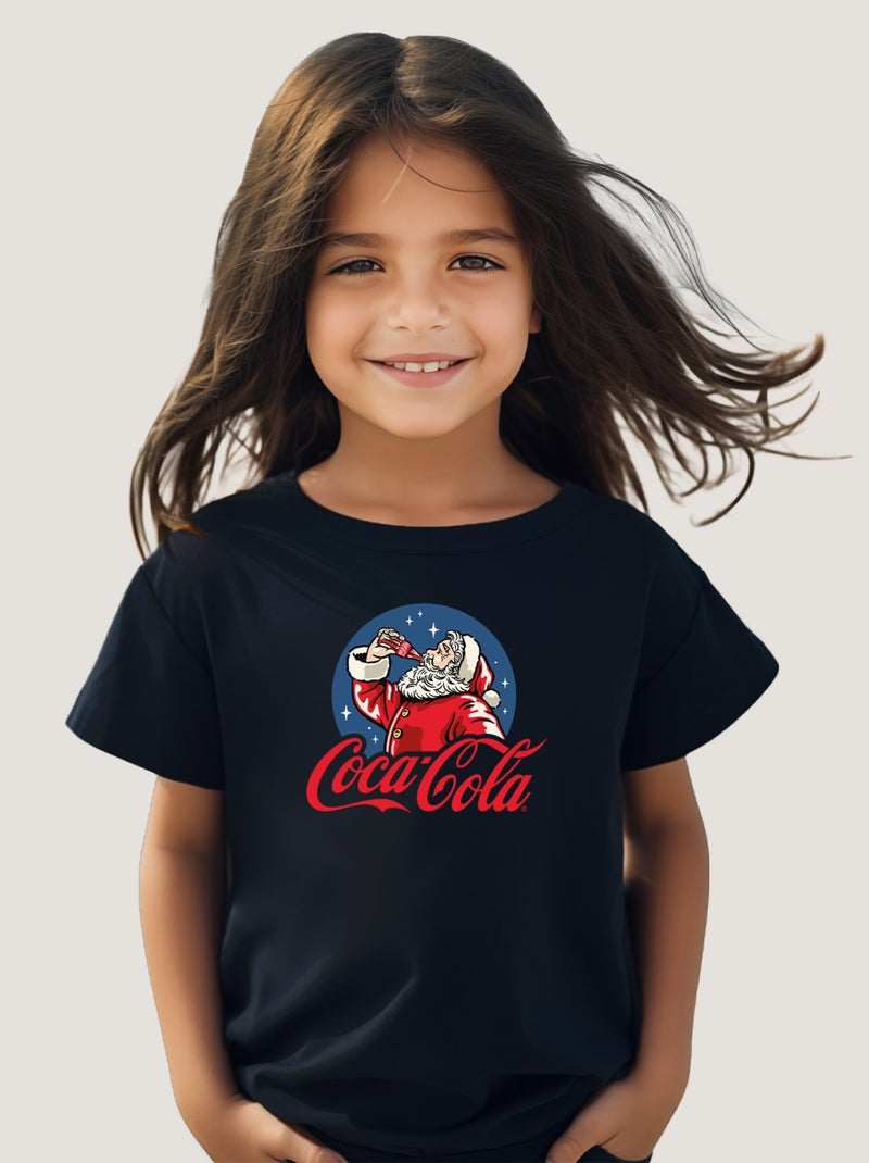 Tshirt Enfant COCA COLA 3 Bleu marine - Kiabi