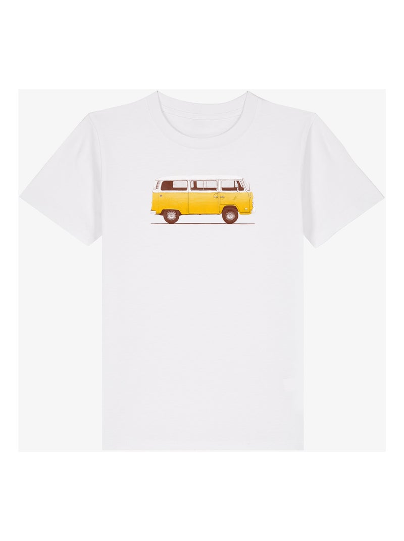 Tshirt Enfant COMBI Blanc - Kiabi