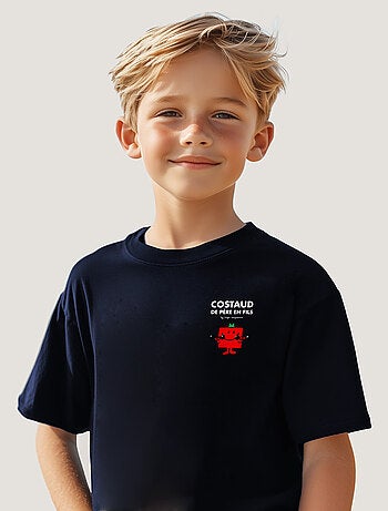 Tshirt Enfant COSTAUD DE PÈRE EN FILS CŒUR