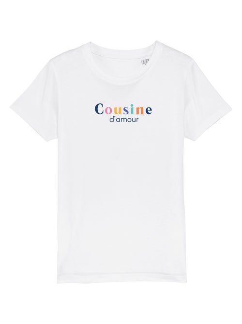 Tshirt Enfant COUSINE D'AMOUR - Kiabi