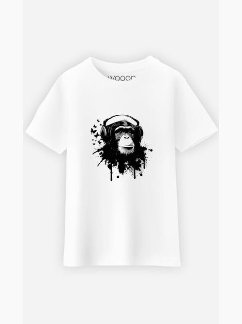 Tshirt Enfant CREATIVE MONKEY - Kiabi