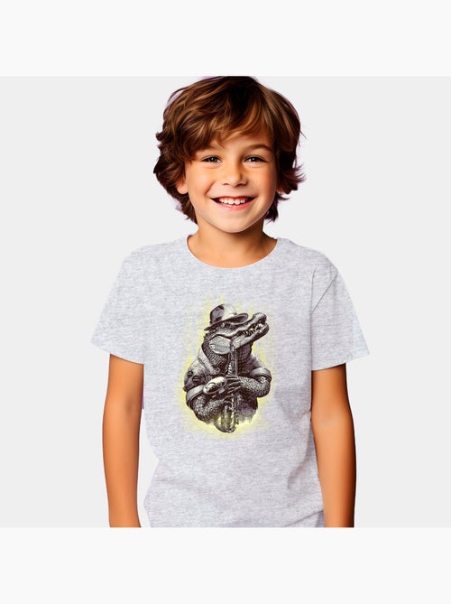 Tshirt Enfant CROC ROCKER - Kiabi