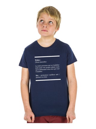 Tshirt Enfant DÉFINITION FRÈRE