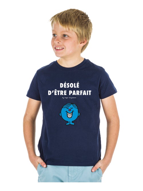 Tshirt Enfant DÉSOLÉ D'ÊTRE PARFAIT 2 - Kiabi