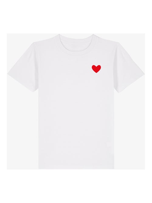 Tshirt Enfant DESSIN PETIT COEUR - Kiabi