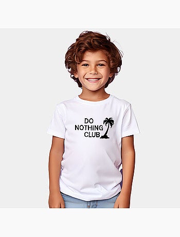Tshirt Enfant DO NOTHING CLUB