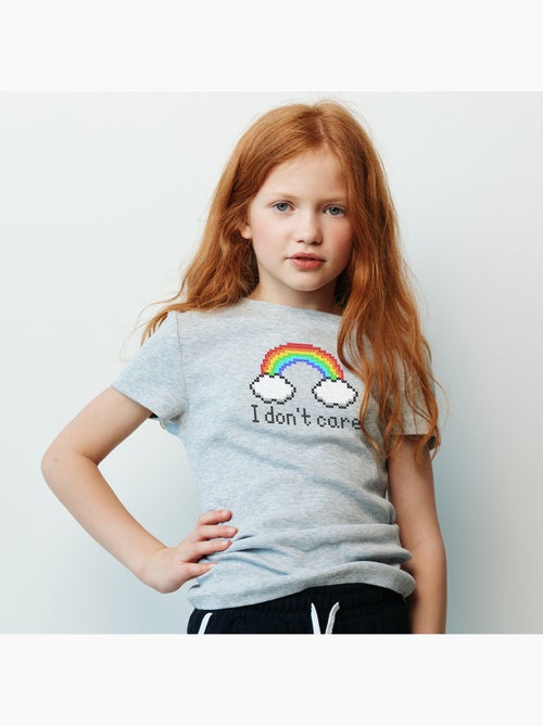 Tshirt Enfant DON T CARE - Kiabi