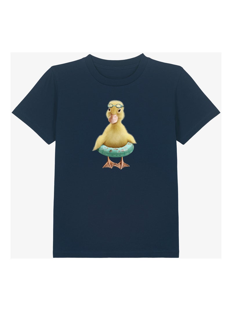 Tshirt Enfant DUCK BOUEE Bleu marine - Kiabi