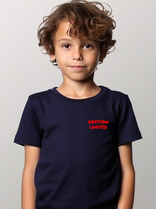 Tshirt Enfant EDITION LIMITÉE CŒUR - Kiabi
