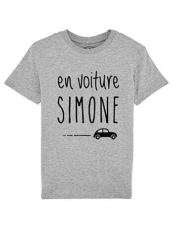 Tshirt Enfant EN VOITURE SIMONE