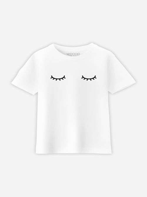 Tshirt Enfant EYES CLOSED - Kiabi