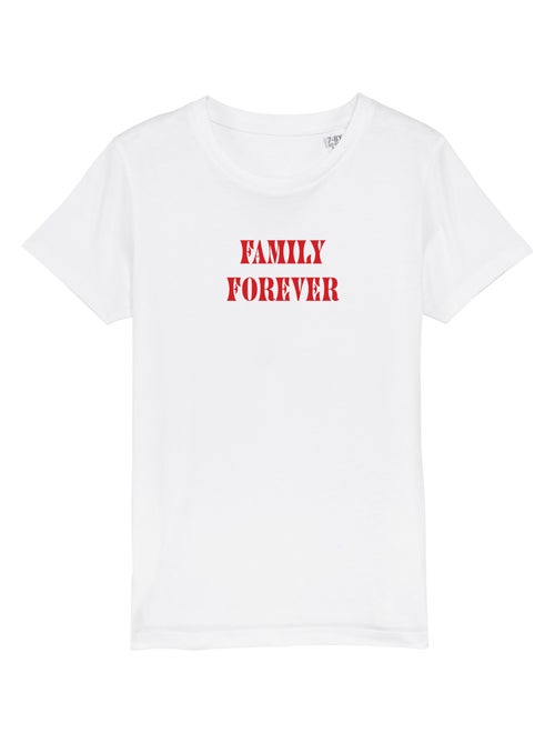Tshirt Enfant FAMILY FOREVER - Kiabi