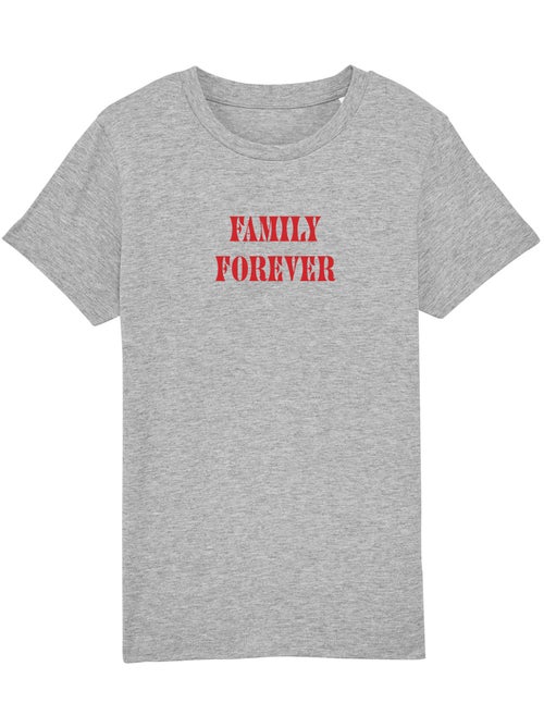 Tshirt Enfant FAMILY FOREVER - Kiabi