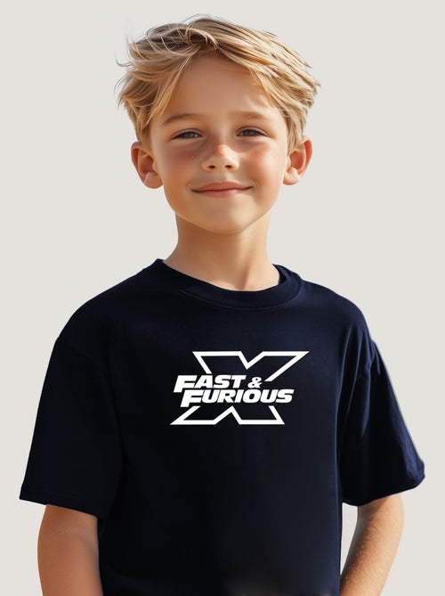 Tshirt Enfant FAST AND FURIOUS LOGO - Kiabi