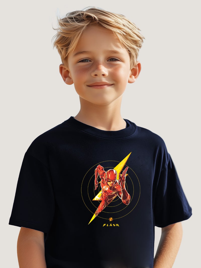 Tshirt Enfant FLASH 2 Bleu marine - Kiabi