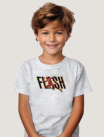 Tshirt Enfant FLASH BLACK SAVING THE FUTURE AND PAST