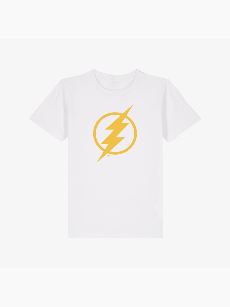 Tshirt Enfant FLASH LOGO YALLOW Blanc - Kiabi
