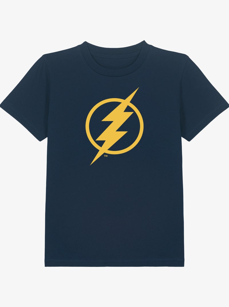 Tshirt Enfant FLASH LOGO YALLOW Bleu marine - Kiabi