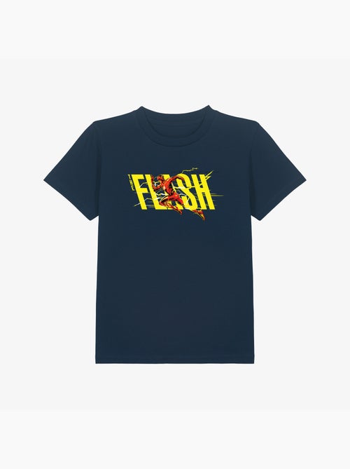 Tshirt Enfant FLASH YELLOW SAVING THE FUTURE AND PAST - Kiabi