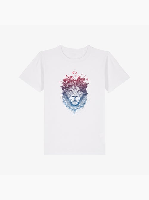 Tshirt Enfant FLORAL LION - Kiabi